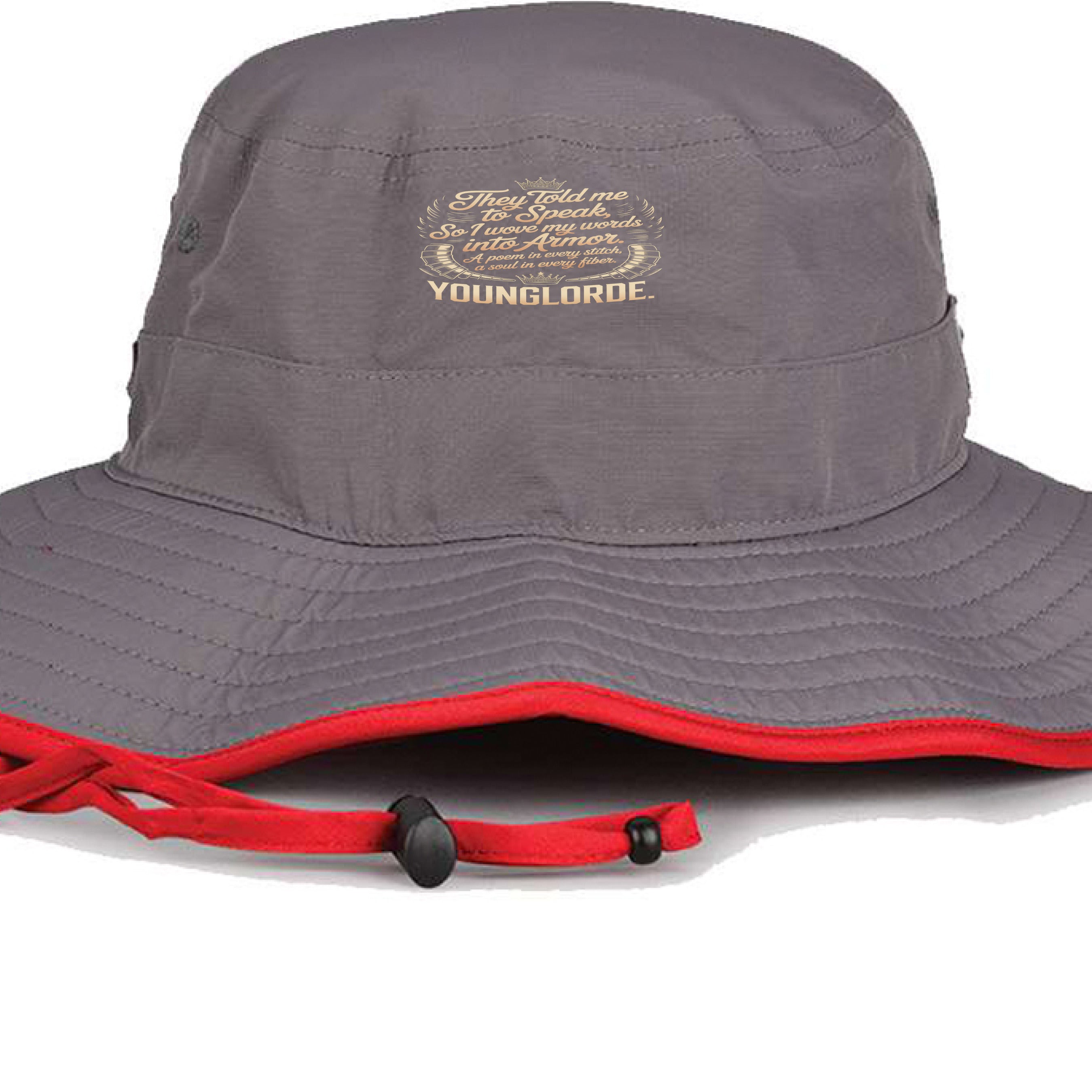 Dark Grey/ Red - FRONT