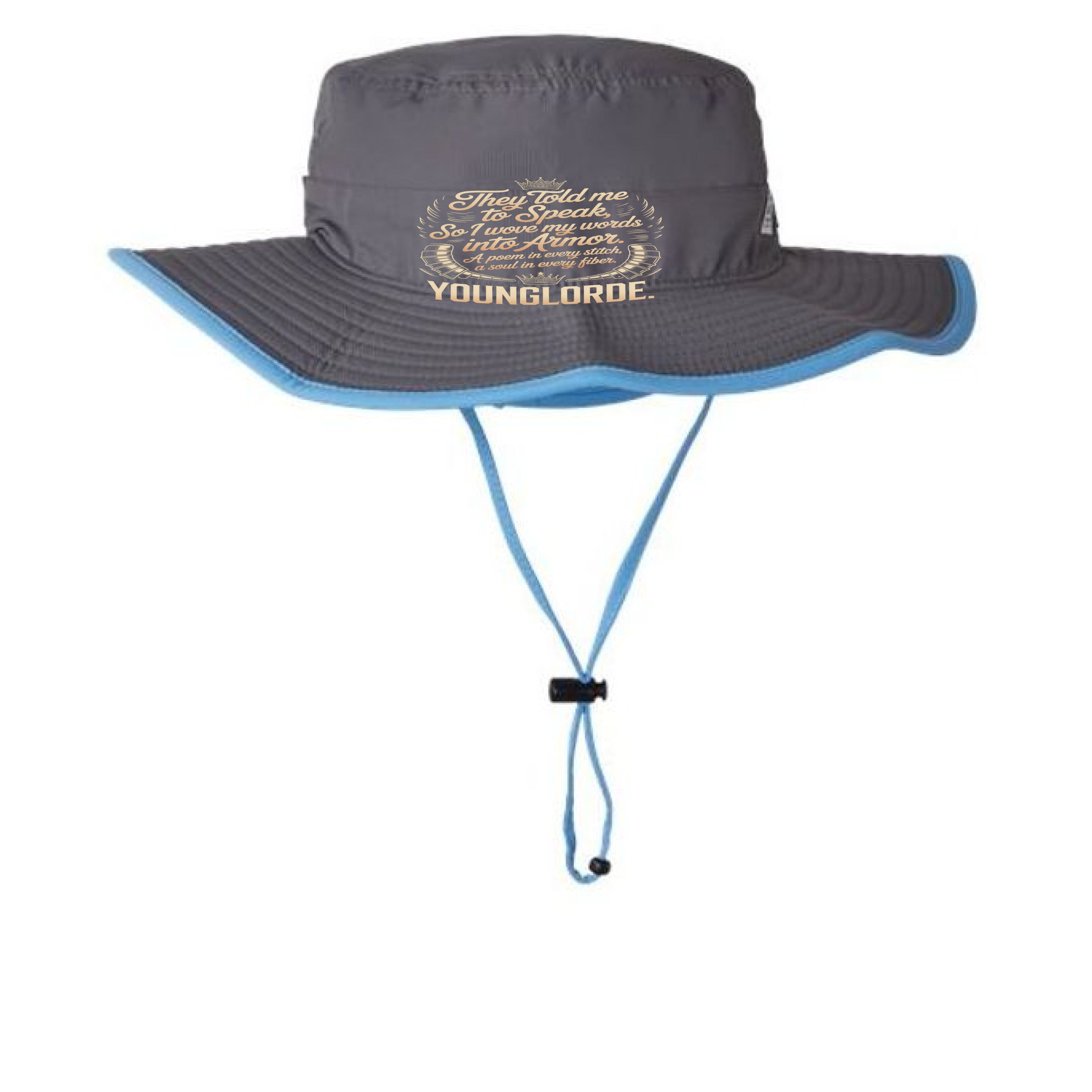 Dark Grey/ Columbia Blue - FRONT