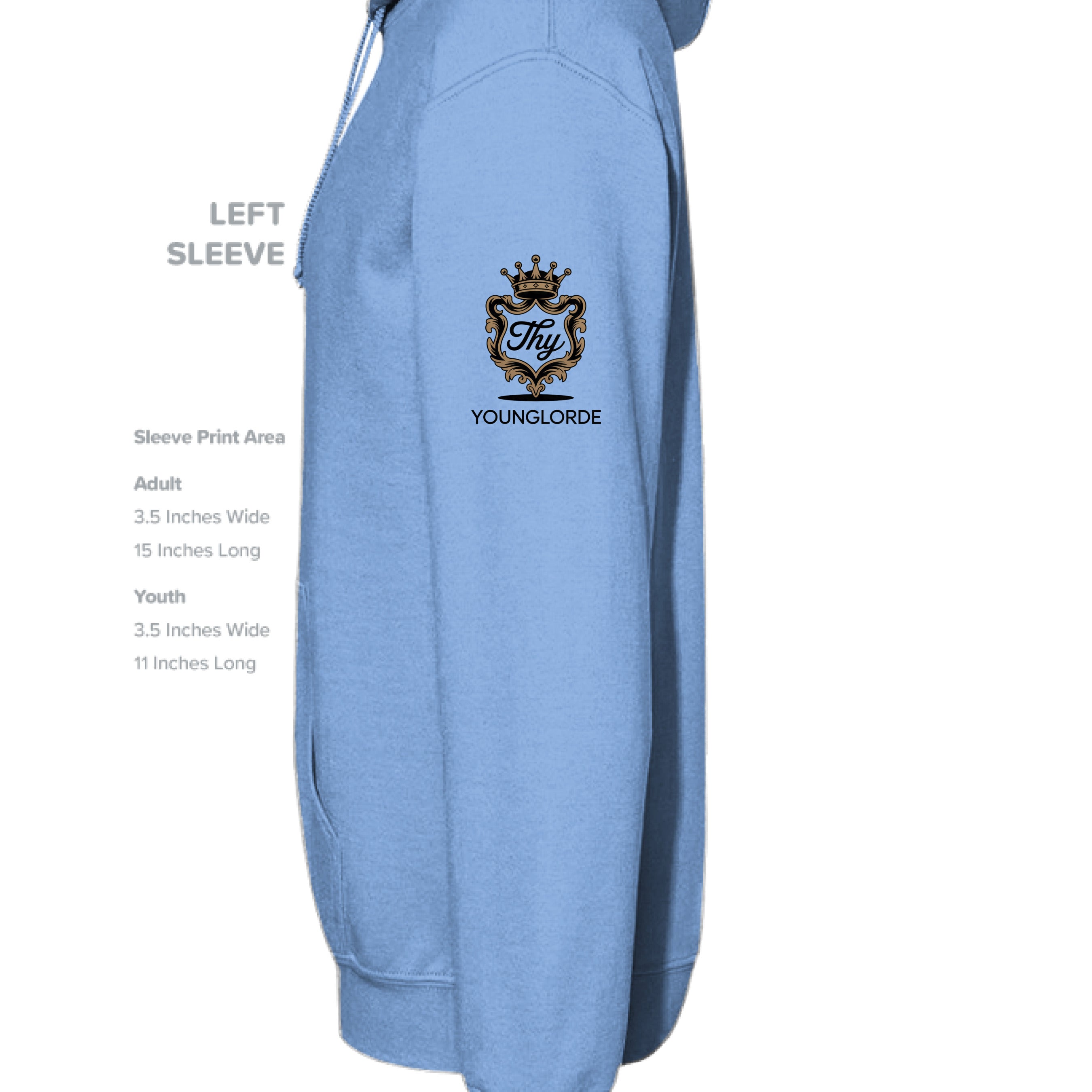 Carolina Blue - SLEEVE_LEFT